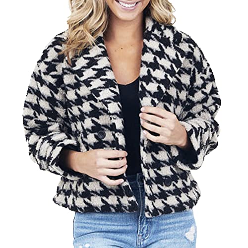Pardessus femme classique boutonné manteau d'hiver habillé doublure polaire