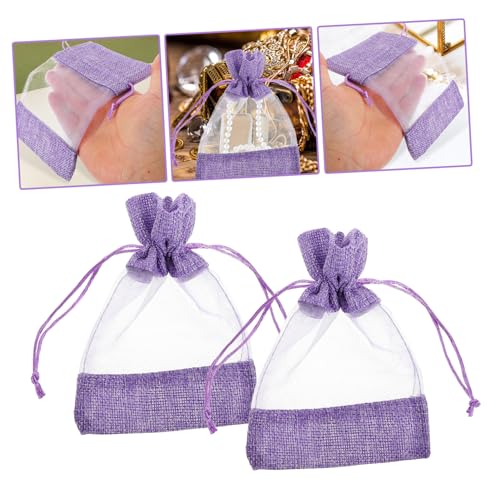 Bolsas de Sachet de Lavanda 10 pcs con Cierre de Cordón miniatura 7