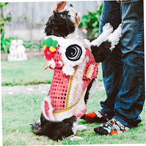 Disfraz para perro GALPADA XL rojo sandía miniatura 5
