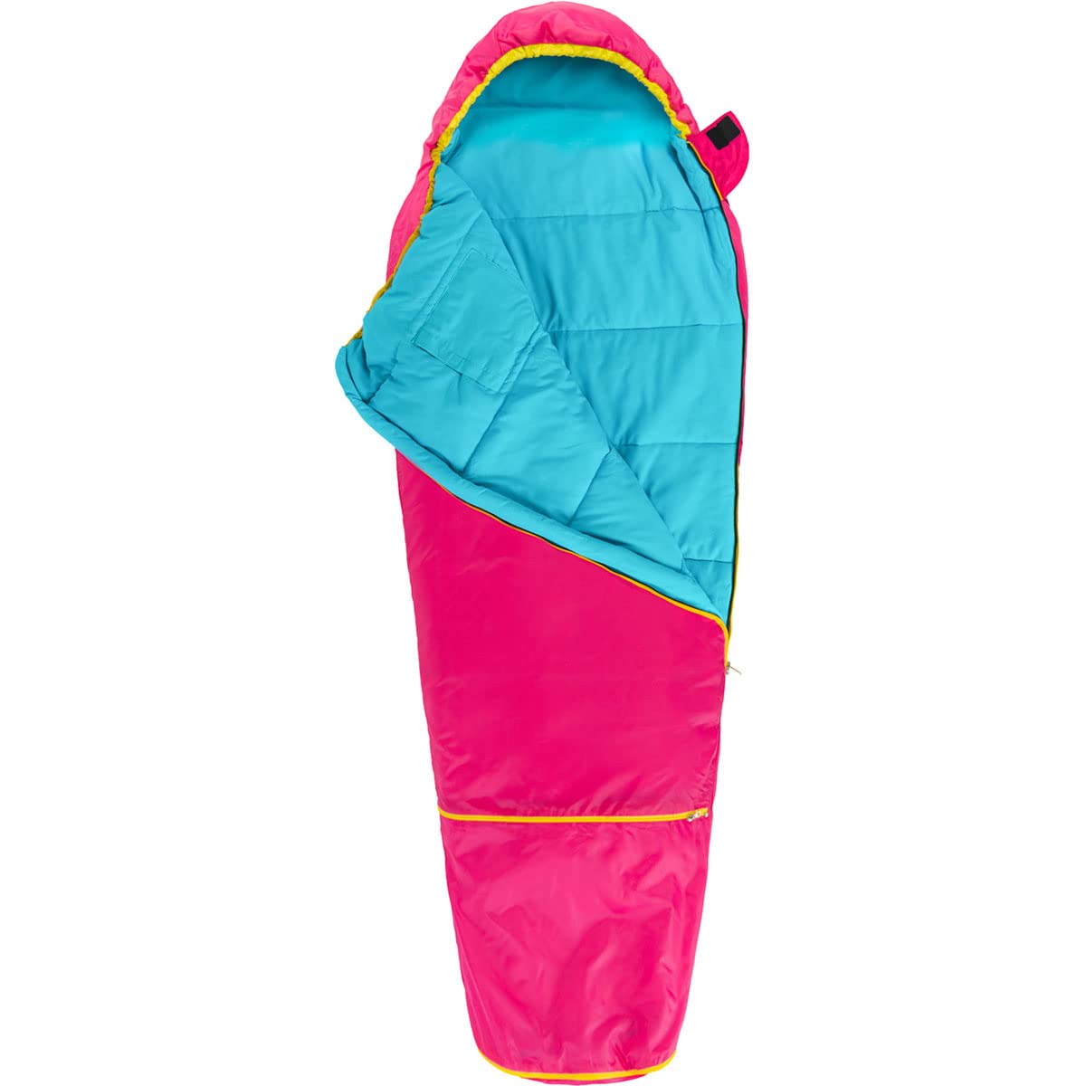 Grüezi-Bag Kolorowy śpiwór, unisex, różowy, jeden rozmiar