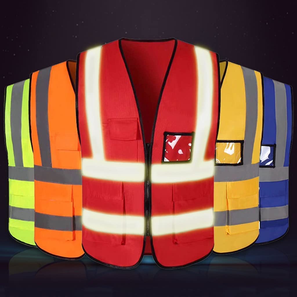 chaleco reflectante, Work Vest For Men Women Reflective