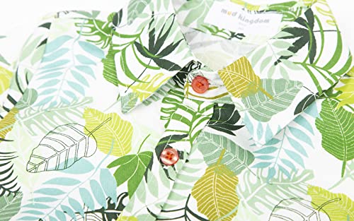 Mud Kingdom Little Boys Summer Shirt Fashion Letter Graffiti4