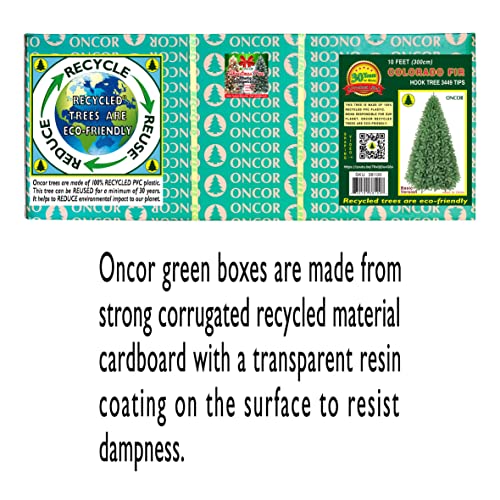 Oncor 10Ft (300Cm) Colorado Fir Christmas Tree #TOP3
