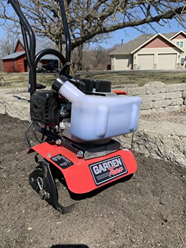 Image of GardenTrax Mini Tiller Cultivator Powerful 33cc 2-Cycle Engine