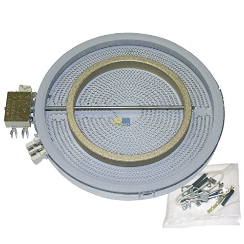 Heizkörper Zweikreis Hilight Heizzone Glaskeramik EGO 10.51216.412 Herd Kochfeld wie Miele 4342391