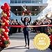 16 Inch Red Ribbon Cutting Scissors - Giant Ceremonial Shears for Grand Opening Events Large Decorative Tool for Business Celebrations Professional Sharp Blades for Smooth Precise Cuts