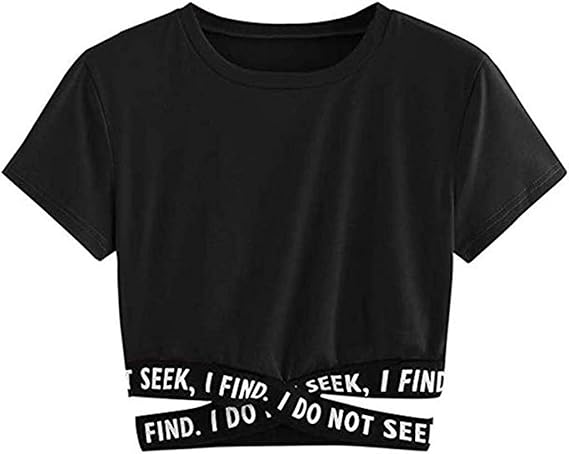 Amazon Aliciga Tシャツ 半袖 無地 ロゴ クロス チビt ヘソ出し トップス 人気 カジュアル スポーツ セクシー レディース ファッション 春 夏 カットソー 韓流風 ヒップホップ ダンス衣装 イベント ストリート系 普段着 Tシャツ カットソー 通販 Amazon Aliciga Tシャツ 半袖 無地 ロゴ クロス チビt ヘソ出し トップス 人気 カジュアル スポーツ セクシー レディース ファッション 春 夏 カットソー 韓流風 ヒップホップ ダンス衣装 イベント ストリート系 普段着 Tシャツ カットソー 通販