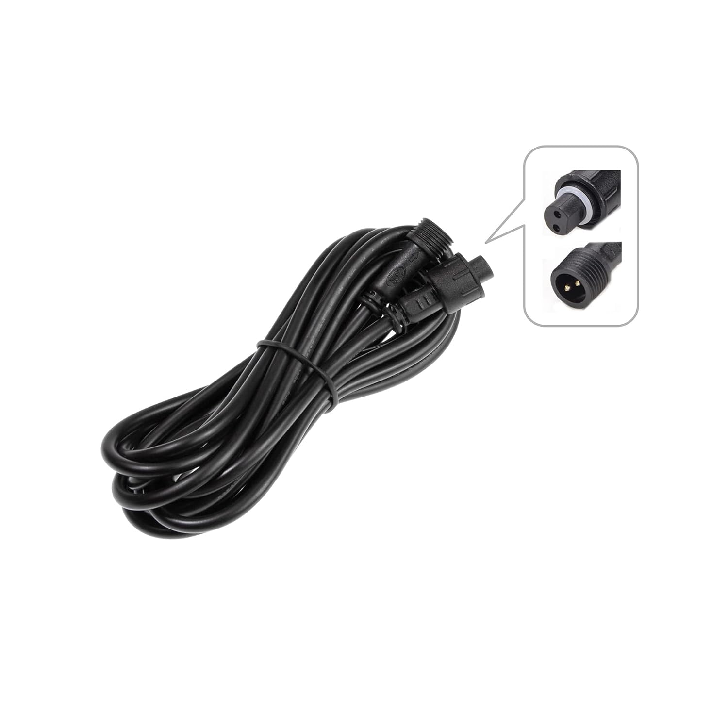 Extension Cord with Male and Female Connector, UL cartified cable with