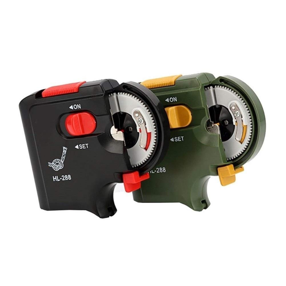 Amazon.com: Automatic Portable Electric Fishing Hook Tier Machine Fishing  Accessories Tie Fast Fishing Hooks Line Tying Device Equipment DaJiKan  (Color : G) : Sports & Outdoors
