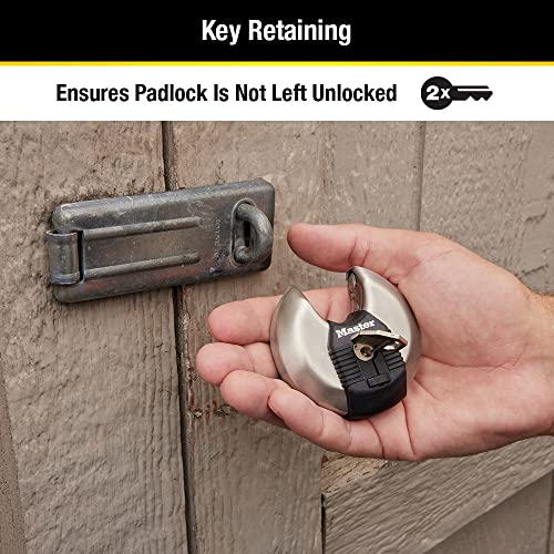 Master Lock M40XKADCCSEN M40Xkad Discus Lock, Keyed Alike thumb #4