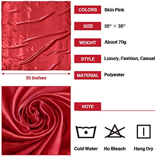 Foulard cheveux satin grand format enveloppant pour la protection nocturne des boucles - 3