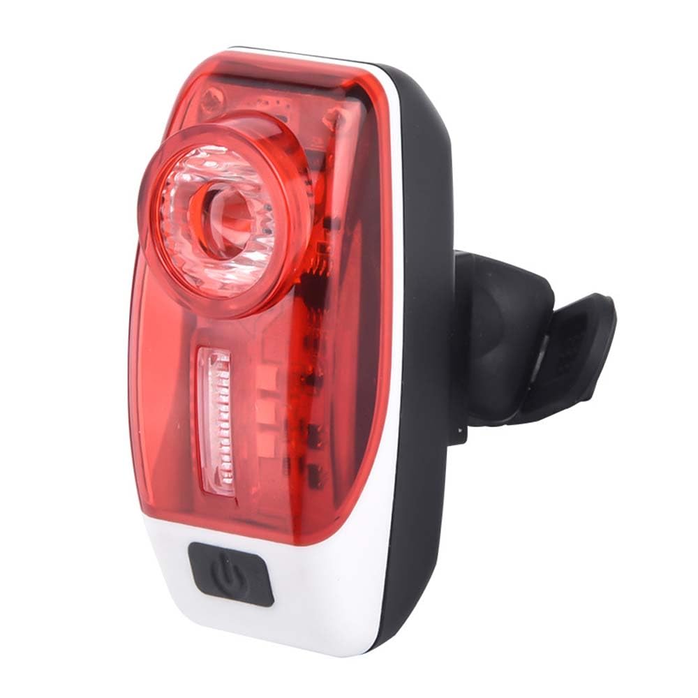 Luce Posteriore della Bicicletta USB di Ricarica della Luce di Avvertimento di Sicurezza Guida Esterna LED Alta Luminosità Zaino Luce