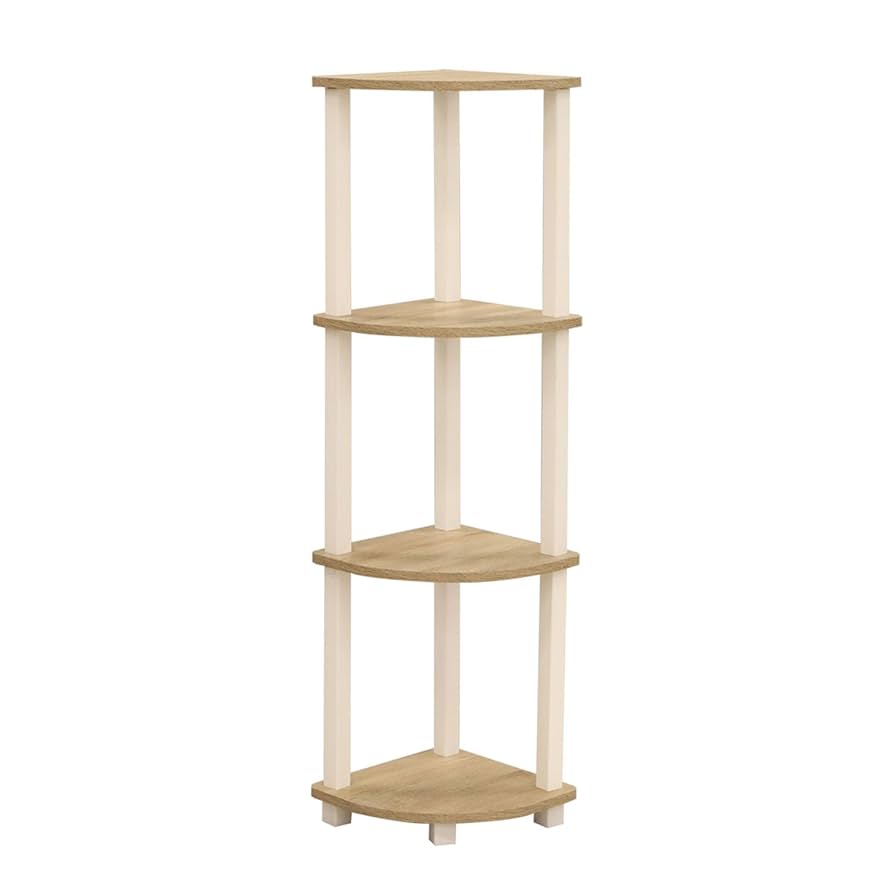 サクパン☆管302☆ナジコ☆Najico ☆コーナーシェルフ☆4段木製 サクパン☆管302☆ナジコ☆Najico ☆コーナーシェルフ☆4段木製