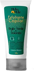 Esfoliante Capilar com Argila Verde e Dolomita, Limpeza Profunda, Combate Oleosidade e Caspa desde o 1º Uso, 180g
