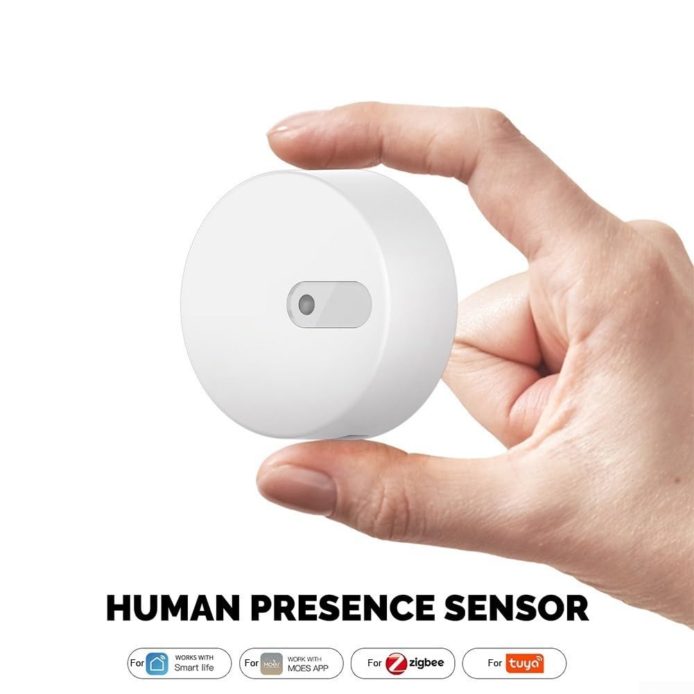 Sensor de presencia de cuerpo humano ZigBee con tecnología de microondas de 24 GHz para mayor seguridad y monitoreo