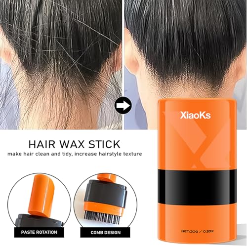 Cera en barra para cabello 0.7 oz tamaño viaje miniatura 6