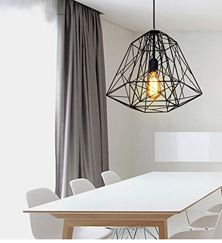 Lightess Lampada a Sospensione Vintage