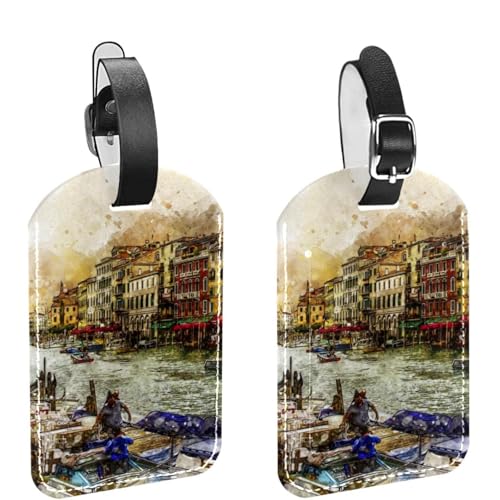 Leggero e durevole: pelle PU di alta qualità, morbida, leggera e resistente, non graffia la valigia. Striscia resistente regolabile, facile da applicare e rimuovere. E la cintura collega strettamente i bagagli e le etichette.
