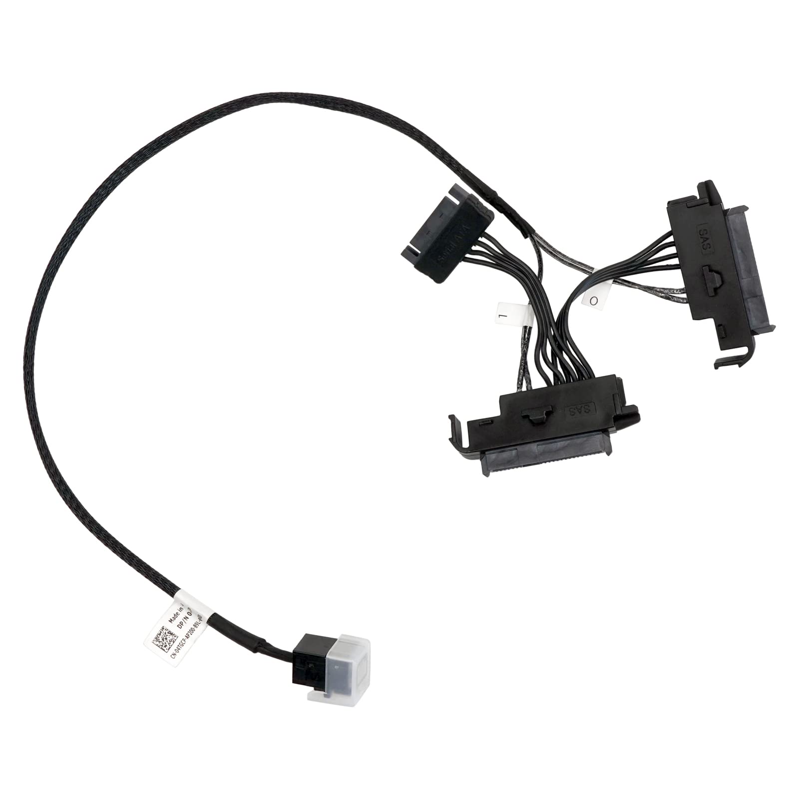 SAS Cable Bay Upgrade SFF8643 auf 2X SAS Ersatz für Dell Precision 7920 5.25 Flex Bay 04TGCP 4TGCP