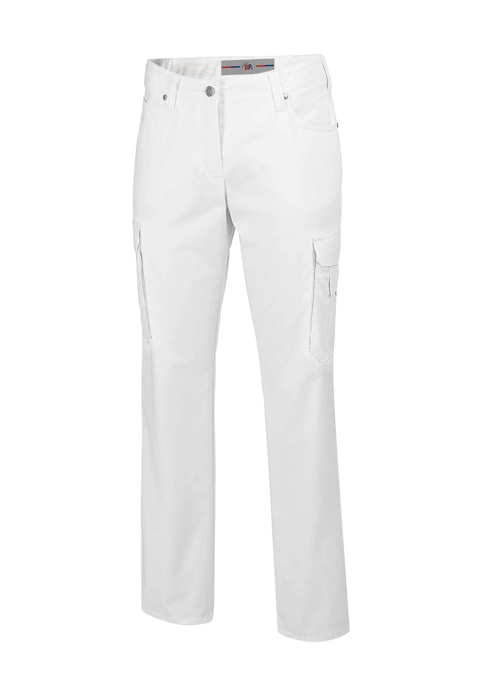 BP 1642-686-21-44n, Women's jeans, 5-pocket jeans 230,00 g/m², fabric blend with stretch white, 18n