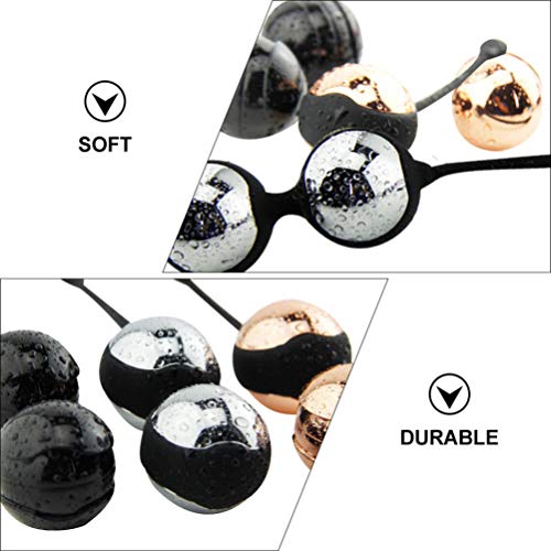 ARTIBETTER 1 Conjunto de Bolas de Vagina Bolas de Kegel Pesos de Exercício Ben Wa Bolas de Produtos