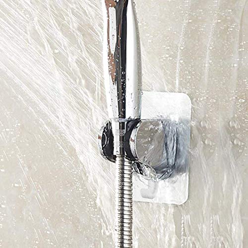 SIMGOTT Handbrause Halterung Ohne Bohren Kleber Winkel Verstellbar Brausehalter Duschhalterung, Super Power, Wasserdicht. - Image 5