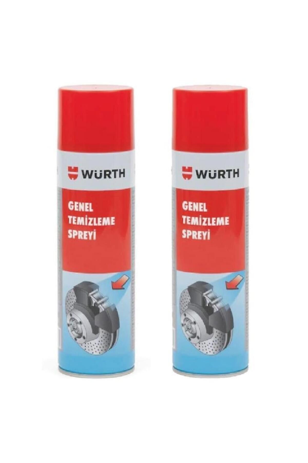 Würth Würt Genel Temizleme Spreyi Fren Balata Temizleyici (2 ADET)
