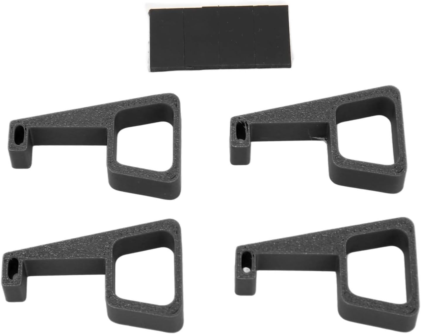Simple Feet for Pro, 4pcs Bracket Stand for Pro Accessories, Anti Slip Feet Stand Console Game Machine Cooling Legs, for Elevate Your for Pro Console (Black)