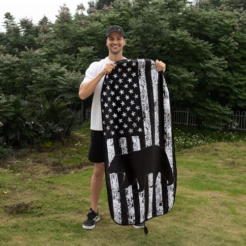 Image of Premium Hooded Cloth Seat Cover for Cars - Automotive Seat Pads Universal Fit for Sedans Truck Suv - Waterproof Front Seat Protectors Great for Athletes Workouts Swimming Running Boxing Yoga