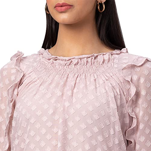 Image of Globus Women White Solid Sleeveless Top
