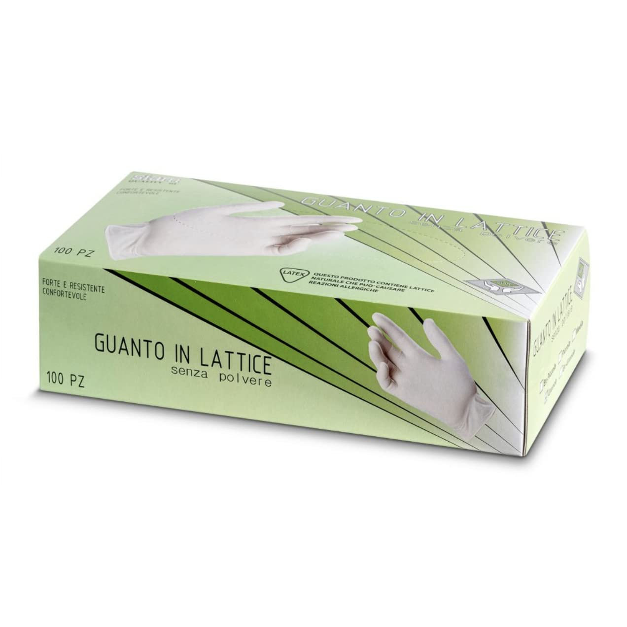 Guanti Lattice Senza Polvere S