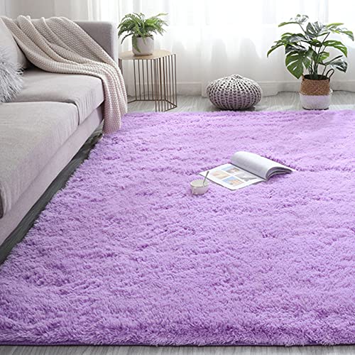 Kunstfell 80x160cm Carpet Wohnzimmer Teppich Hochflor Hochflorteppich Faux Lammfell Flauschig für...