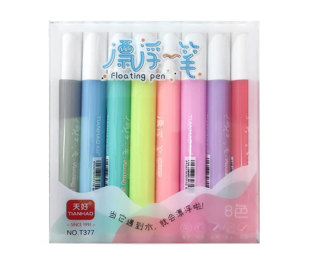 8 Pcs Neon Color Water Based Ink Floating Pens Doodle Pen Playing Educational Toy Magical Water Painting Pen,Painting Floating Marker Pens Drawing Water Kit Set Toys Gift,Multicolor (B0B79WKQJP) Amazon Price History, Amazon Price Tracker