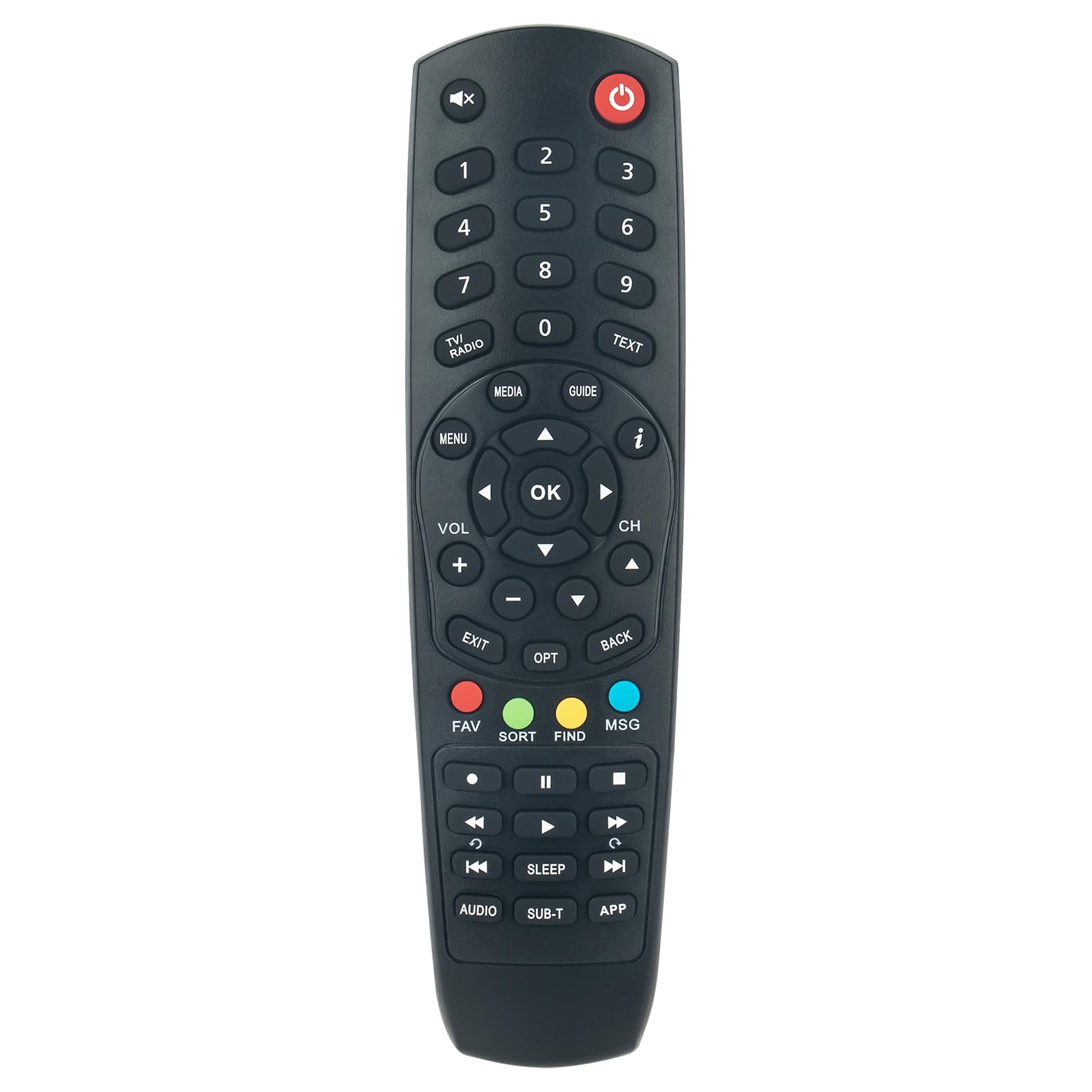 ALLIMITY Telecomando Compatibile Con TELOK DIGILINE Digi KAON RCS-RDS NA1000HD NA1400HD NA1410HD NA1600HD NA1170HD KCF-SA700PCO KSC-SA271IR TELMFY4303 KSC-660CX KSF-SA700PIR KCF-SA700PCO