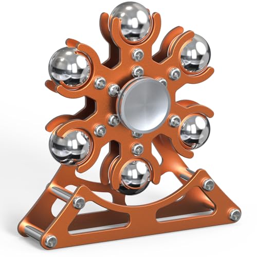 Desk-Fidget-Toys for Ferris-Wheels-Spinner: Metal Kinetic-Spinner 4mins, Cool-Gadgets for Kid Children Teen Adult EDC-Toy, ADHD Tools Cool-Stuff Stress Relief for Office Home School Christmas