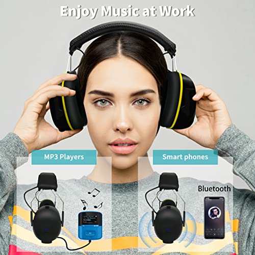 Smoostart Hearing Protector with Bluetooth, Noise Reduction Safety Ear