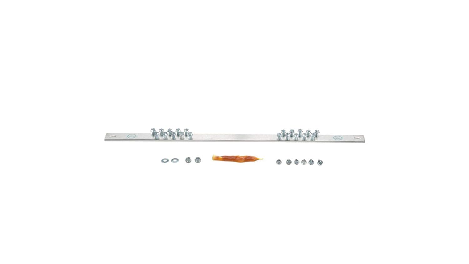 Panduit RGRB19U Grounding Busbar Kit, 20Hole Electrical Grounding