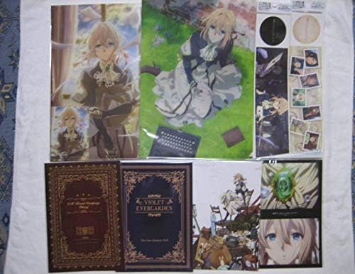 Amazon Co Jp 劇場版ヴァイオレット エヴァーガーデン A5ノート全2種 ２ ａ４クリアファイル全2種 ボトルステッカー全2種 ロッテ イオン ホビー 通販