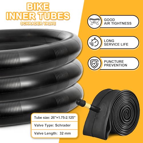 WHEELO Mountain Bike Tires Set: 2-Pack 16/20/24/26×2.125