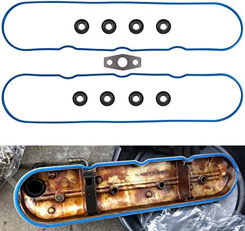 Valve Cover Gasket Set with Grommets VS50504R1 VS50250A for 1999~2016 GM/Isuzu/Saab 4.8L 5.3L 5.7L 6.0L 6.2L 7.0L V8