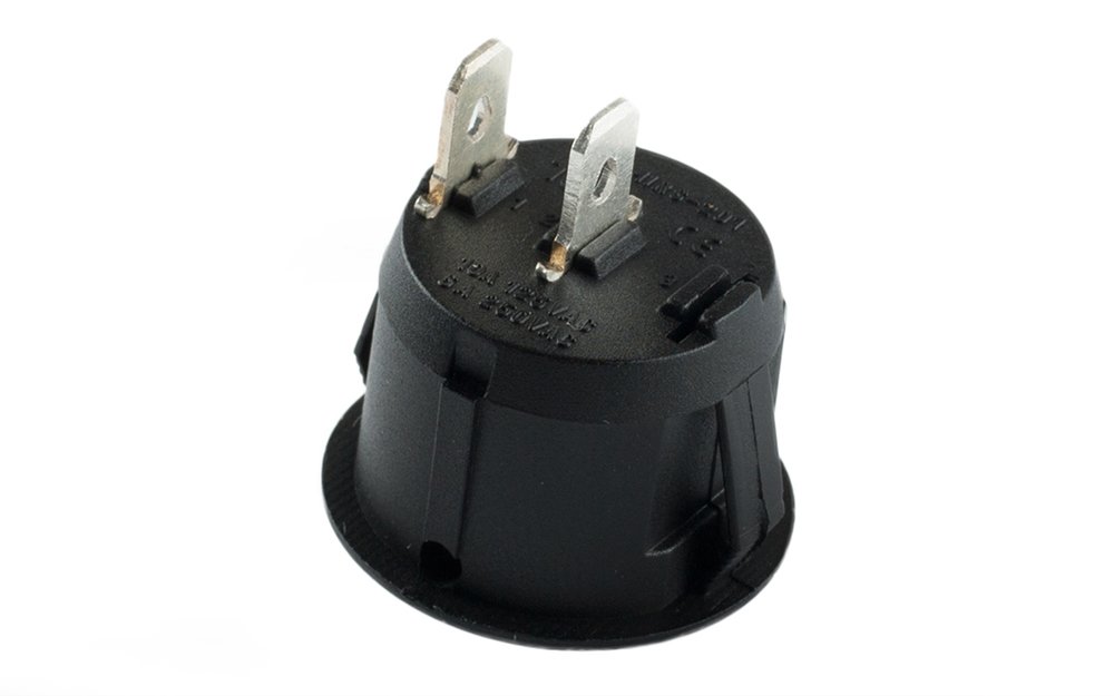 Interruttore A Bilanciere Rotondo LED 15/20 Mm, ON/OFF 2/3 PIN, DC 250V/3A/6A