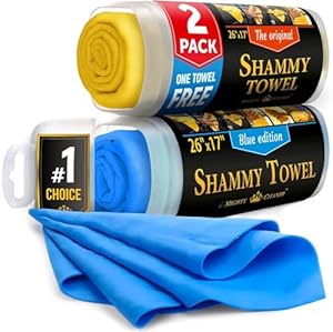 Mighty Cleaner Auto-Trockentücher 2er-Pack + Gratis Tuch