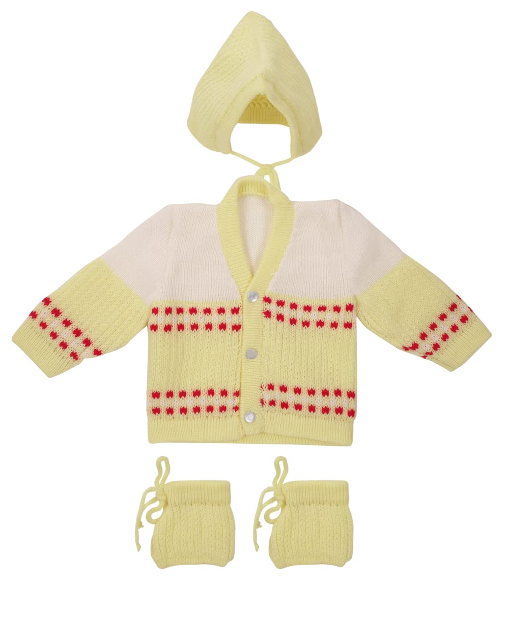 MONTUBUNTY New Born Baby Clothes Set Woollen Sweater Born Baby