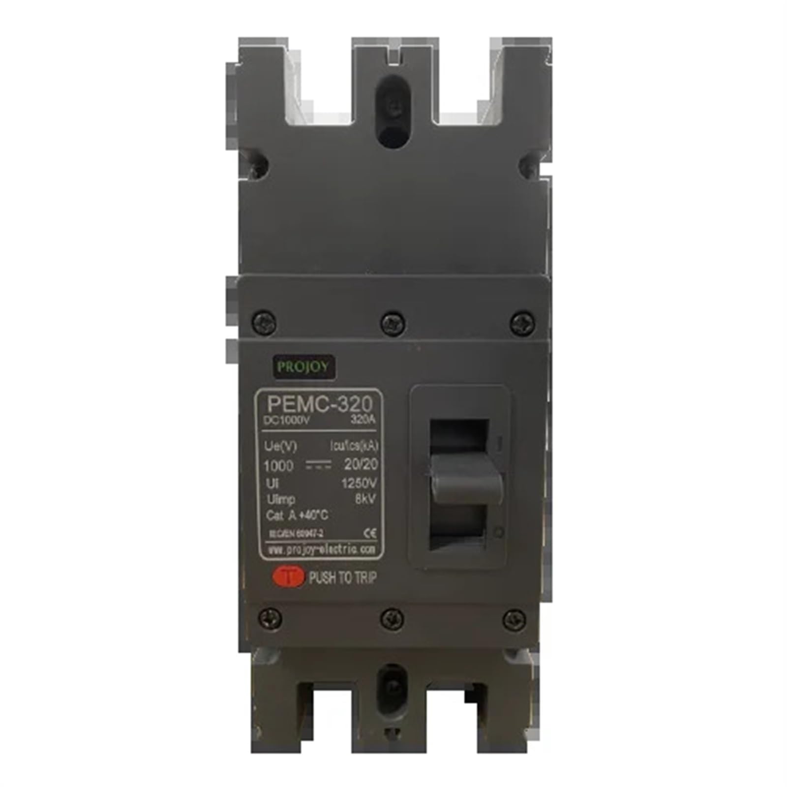 Disyuntor 1000v de DC del poder del componente DC 250a de la caja eléctrica