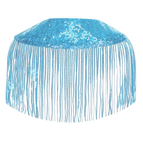 renvena Girls Shawl Wraps Sequin Tassel Evening Cape Glitter Fringe Bolero Flower Dress Cover Up2