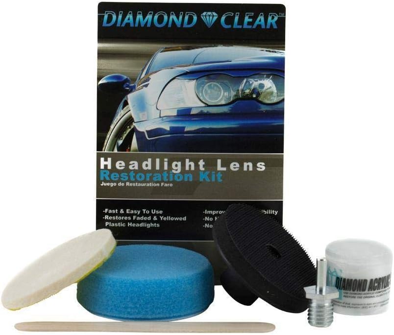 Diamond Clear Headlight Repair Kit - Diy