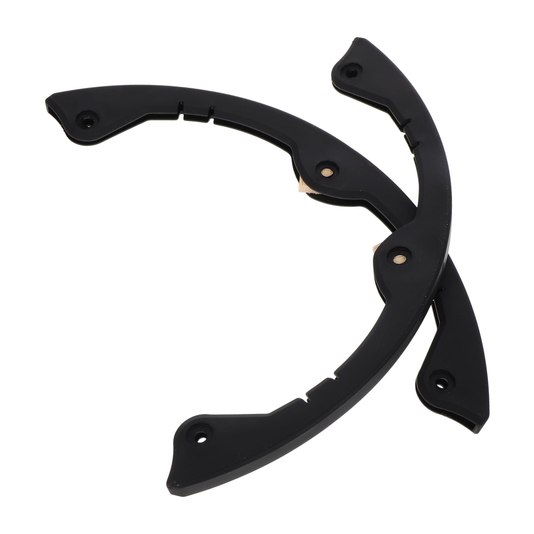 KOMBIUDA 2pezzi Protezione Bordi Snowboard Strisce Arrotondate per Longboard Skateboard Copertura Ammortizzante per Coda Punta Tavole Singole