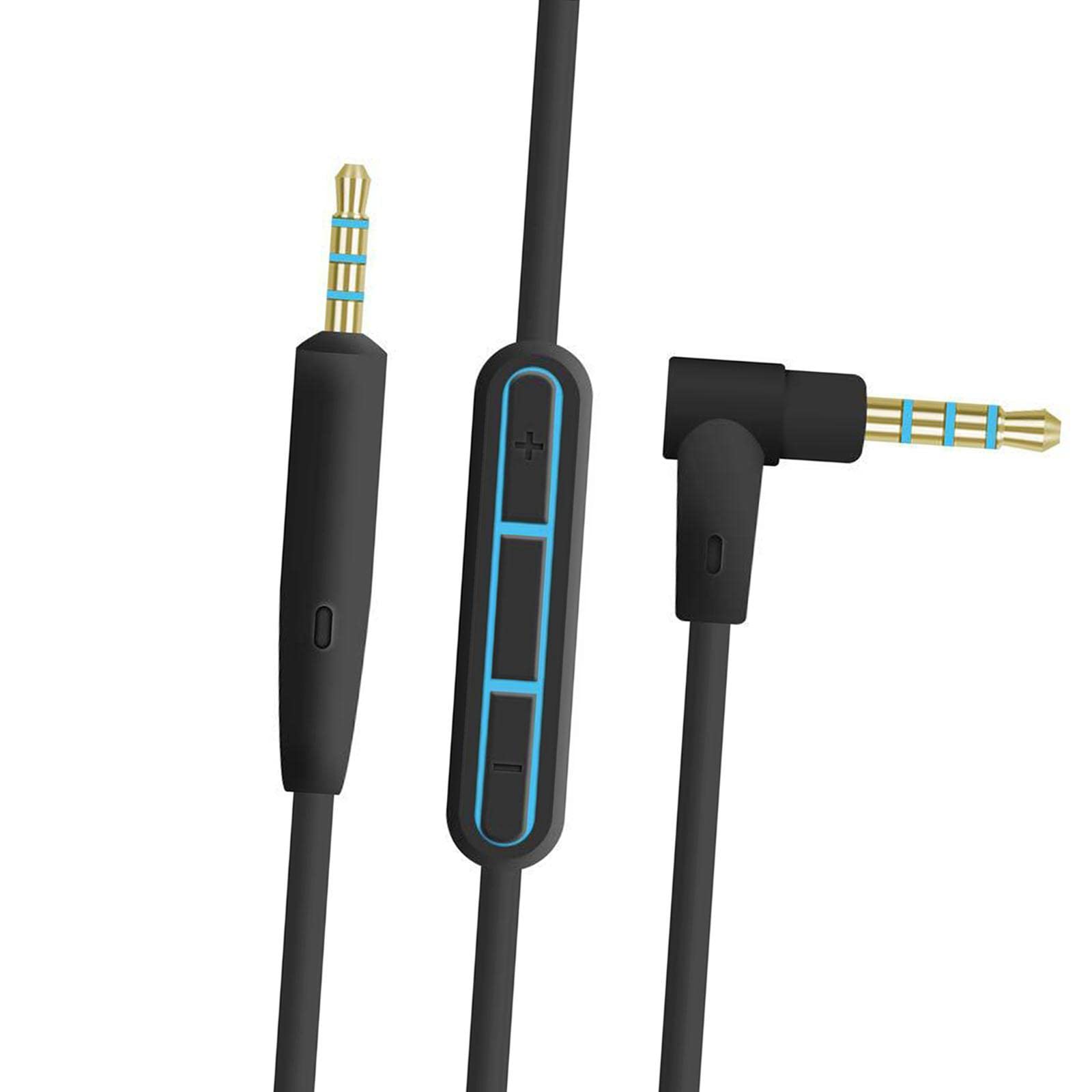 secret desire3.5mm to 2.5mm ado cable extension cord for qc25 qc35 oe2 headphones black