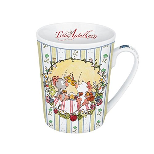 Preisvergleich Produktbild Tilda Apfelkern. Porzellantasse mit Motiv "Sommer"
