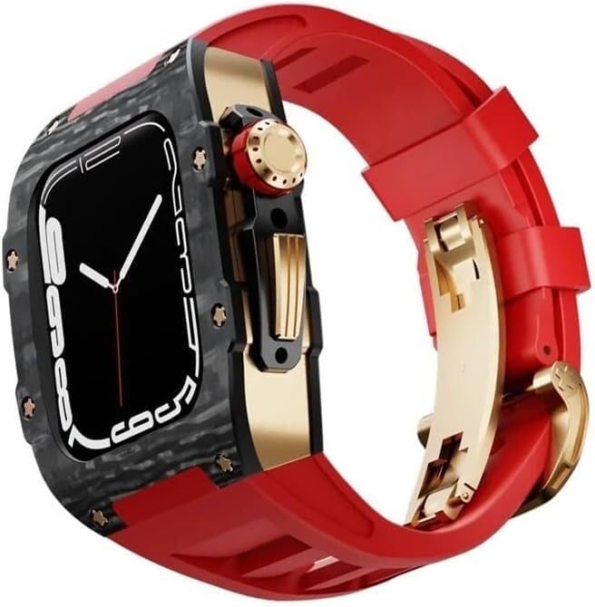 Correa deportiva para Apple Watch 45mm y 44mm, kit de modificación para entrenar a diario